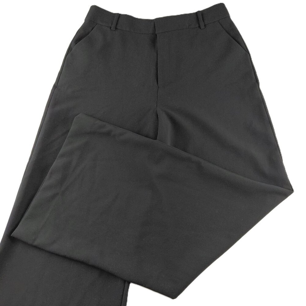 Favorite Daughter The Jones Wide Leg Dress Pant Women's Size 12 Black High Rise